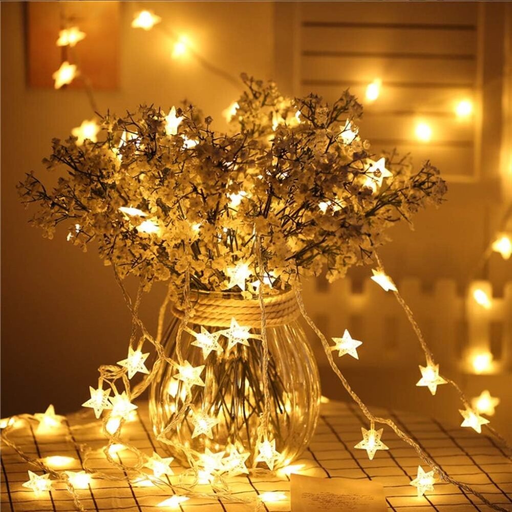 New 100 LED Star String Lights 33FT Waterproof Fairy Lights for Home Decor